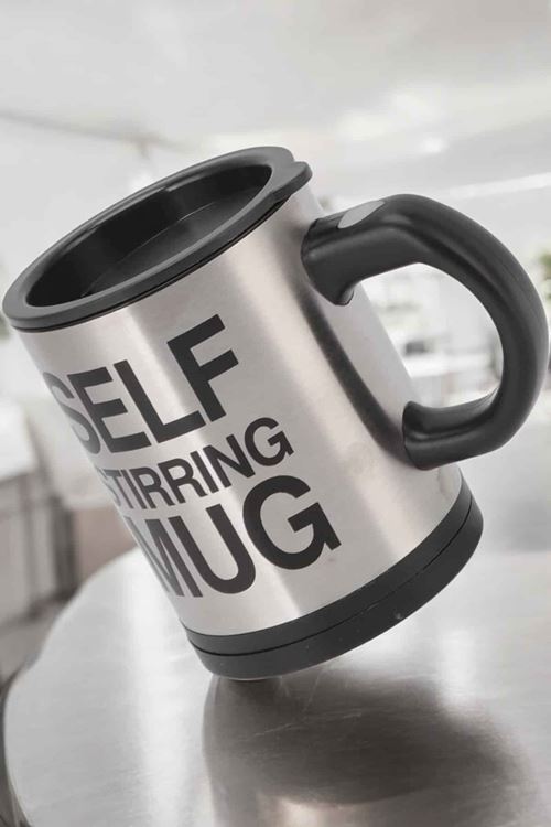 Mikser Kupa Yazılı Mug Bardak Karıştırma Özelliği