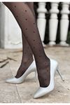 Hillar Gümüş Saten Stiletto Ayakkabı