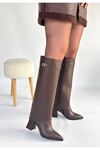 Jike Kahverengi Cilt Tak Çıkar Çizme